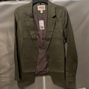 Forever 21 light olive blazer